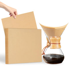 Ninsula Natural Coffee Filters 50-Pack 11x11 Inch