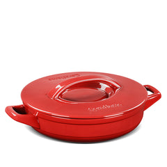 Duo Ceramic Shallow Sauté Casserole