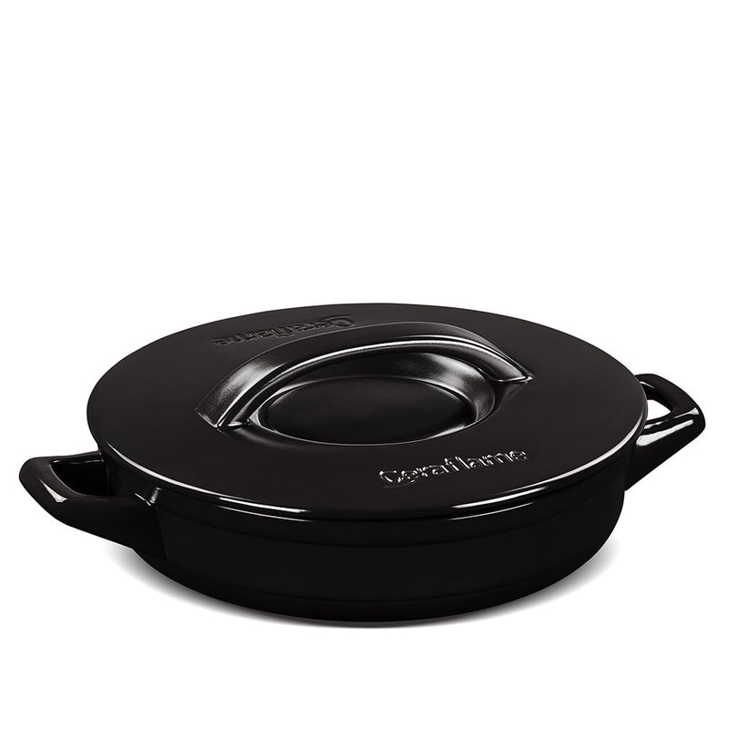 Duo Ceramic Shallow Sauté Casserole