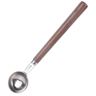 KKC HOME ACCENTS Wooden Long Handle Coffee Scoop for Ground Coffee 1 TablespoonLong Coffee ScoopLong Handle Coffee Bean ScoopLong Handle Coffee SpoonLoose Tea Spoon Wood Handle1 tbsp9.17 inch
