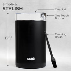Kaffe French Press Essentials Bundle, Black