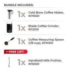 Kaffe Cold Brew Ultimate Bundle, Black