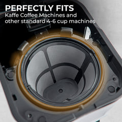 Universal Replacement Coffee Filter for 5-Cup Coffee Makers, KFPF05