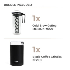 Kaffe Cold Brew Essentials Kit, Black