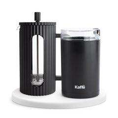 Kaffe French Press Essentials Bundle, Black