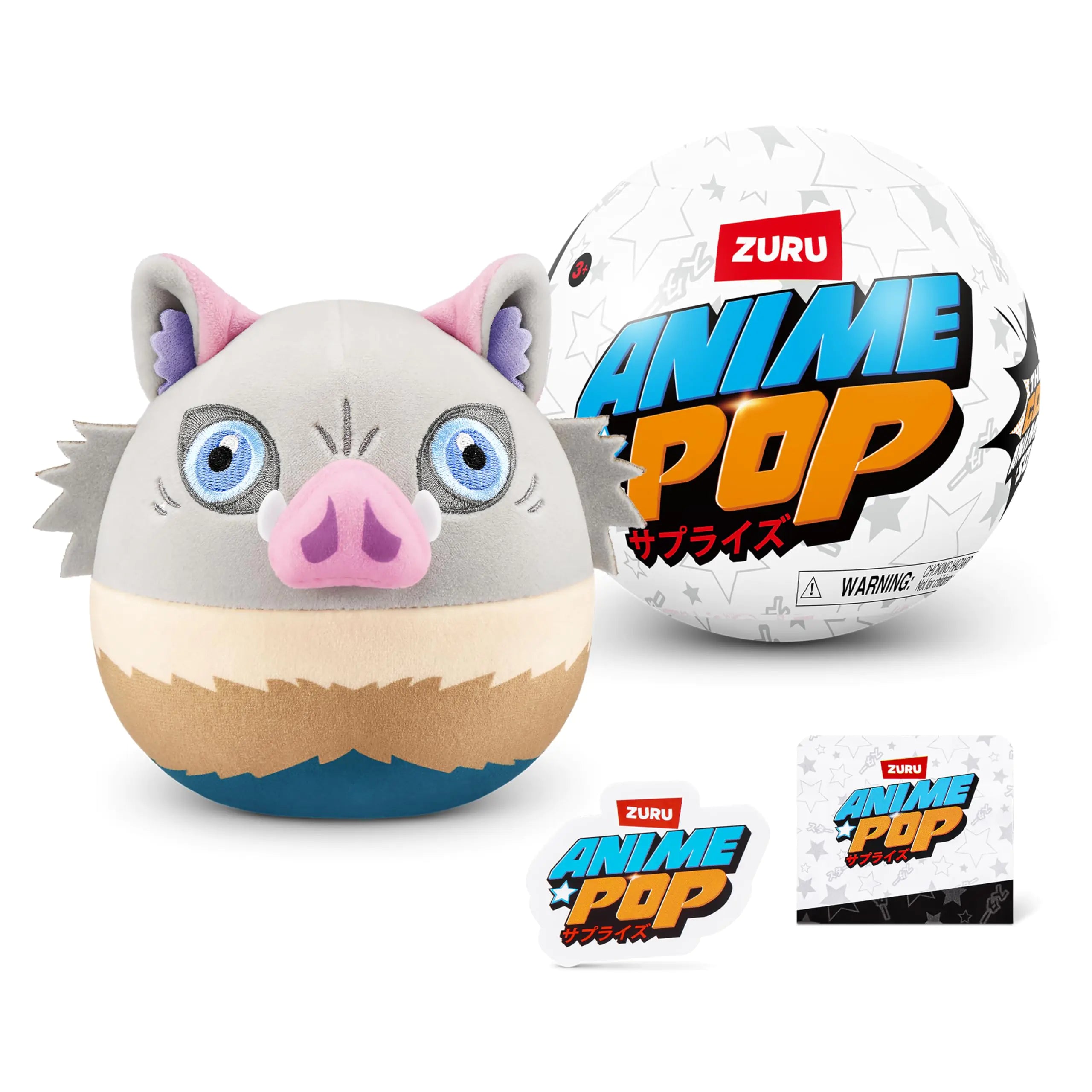 ZURU 5 Surprise Anime Pop Plush: Mythical Creature Stuffed Toy
