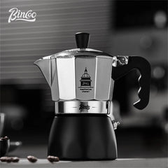 Espresso Extraction Coffee Maker, Dual Valve Moka Pot