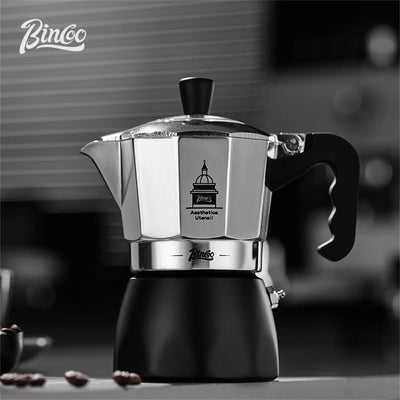 Espresso Extraction Coffee Maker, Dual Valve Moka Pot