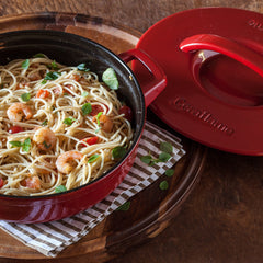 Duo Ceramic Shallow Sauté Casserole