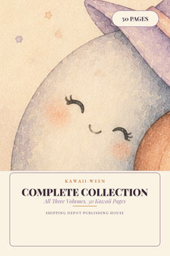 Kawaii Halloween Complete Collection Pinterest pin 1