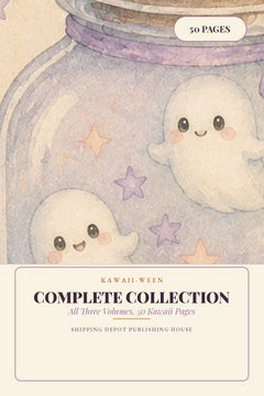 Kawaii Halloween Complete Collection Pinterest pin 2