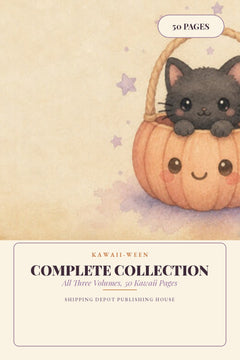 Kawaii Halloween Complete Collection Pinterest pin 5