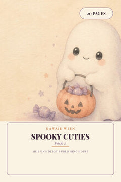 Kawaii Halloween Spooky Cuties Pinterest pin 2