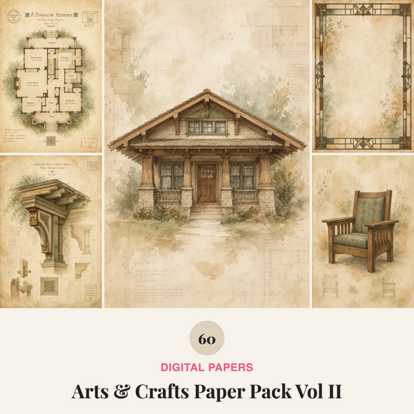 Arts & Crafts Paper Pack Vol II cover